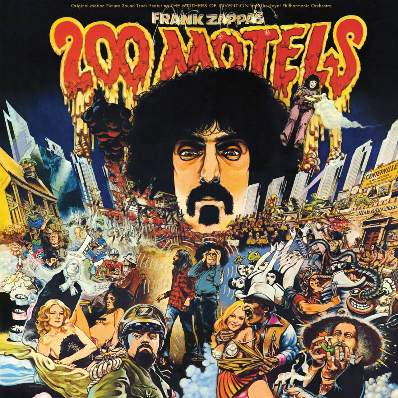 Frank Zappa 200 Motels (Original Motion Picture Soundtrack) 50th Anniversary Edition 180g 2LP (Vinyl)