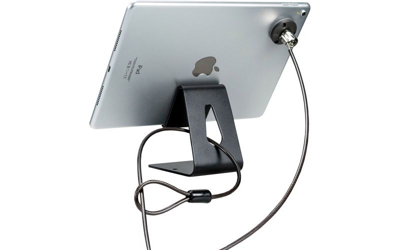 CTA Digital Tablet Desktop Security Kit with Display Stand and Theft-Deterrent Cable