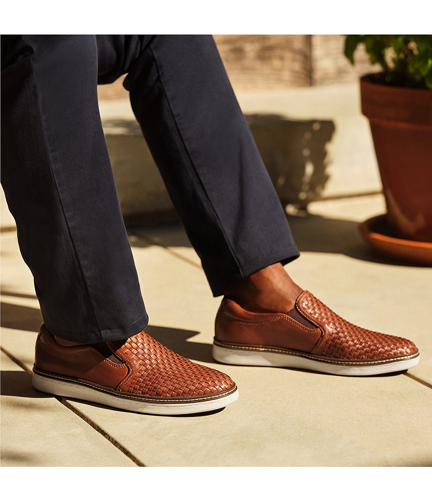 Kenneth Cole New York Men's Liam Leather Lace-Up Sneakers