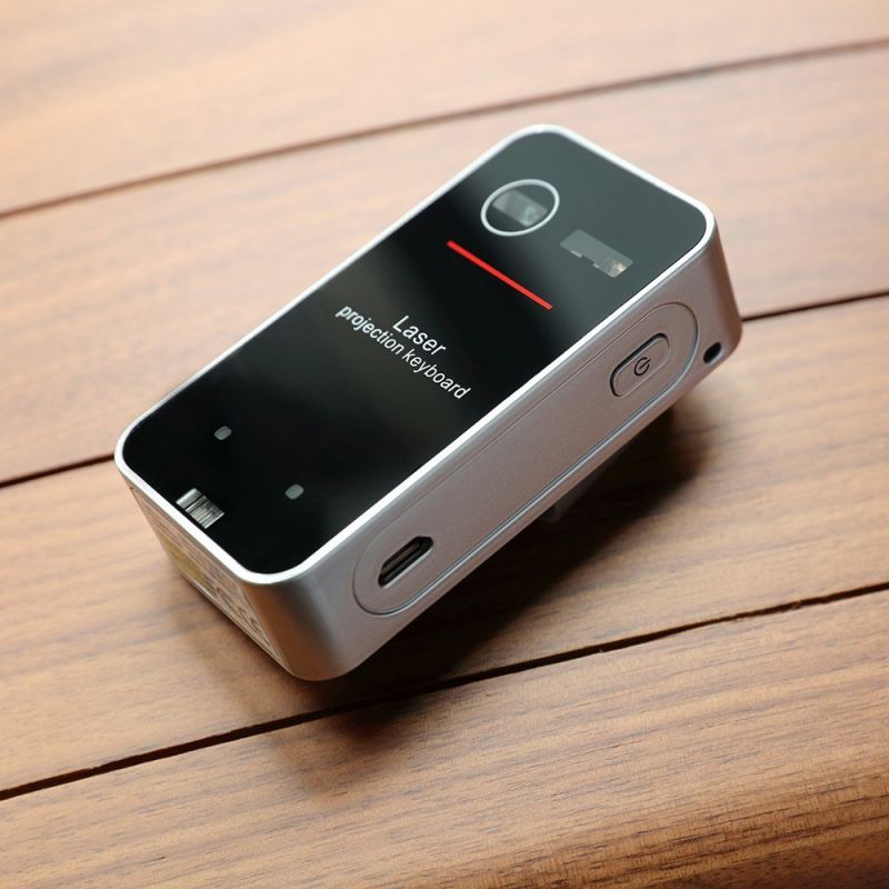 Mini Portable Virtual Touch Keyboard & Mouse Mice BT QWERTY Projection for Smart Phone/ PC/ Tablets