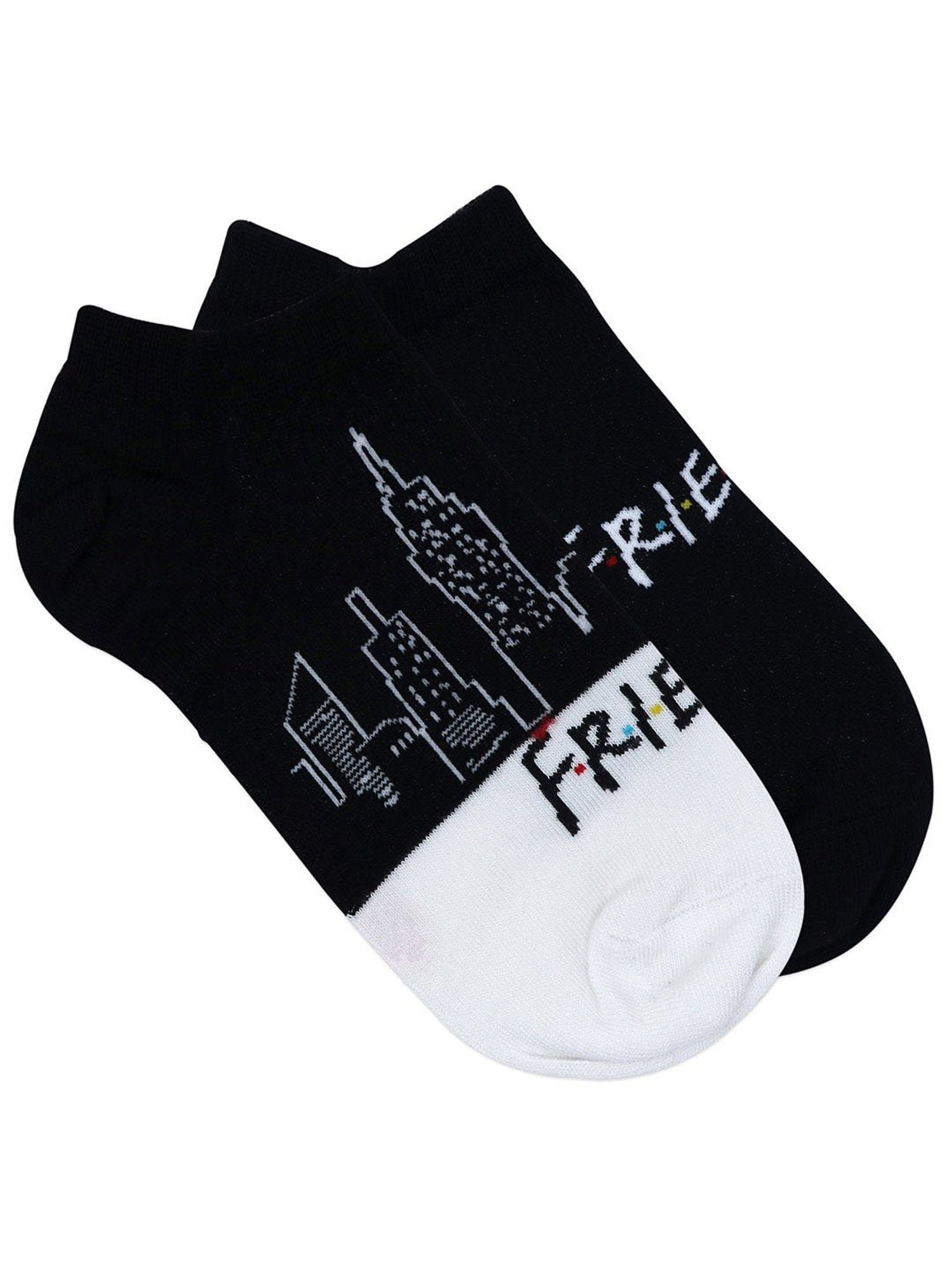 BALENZIA Multicolor Printed Socks (Pack Of 2)