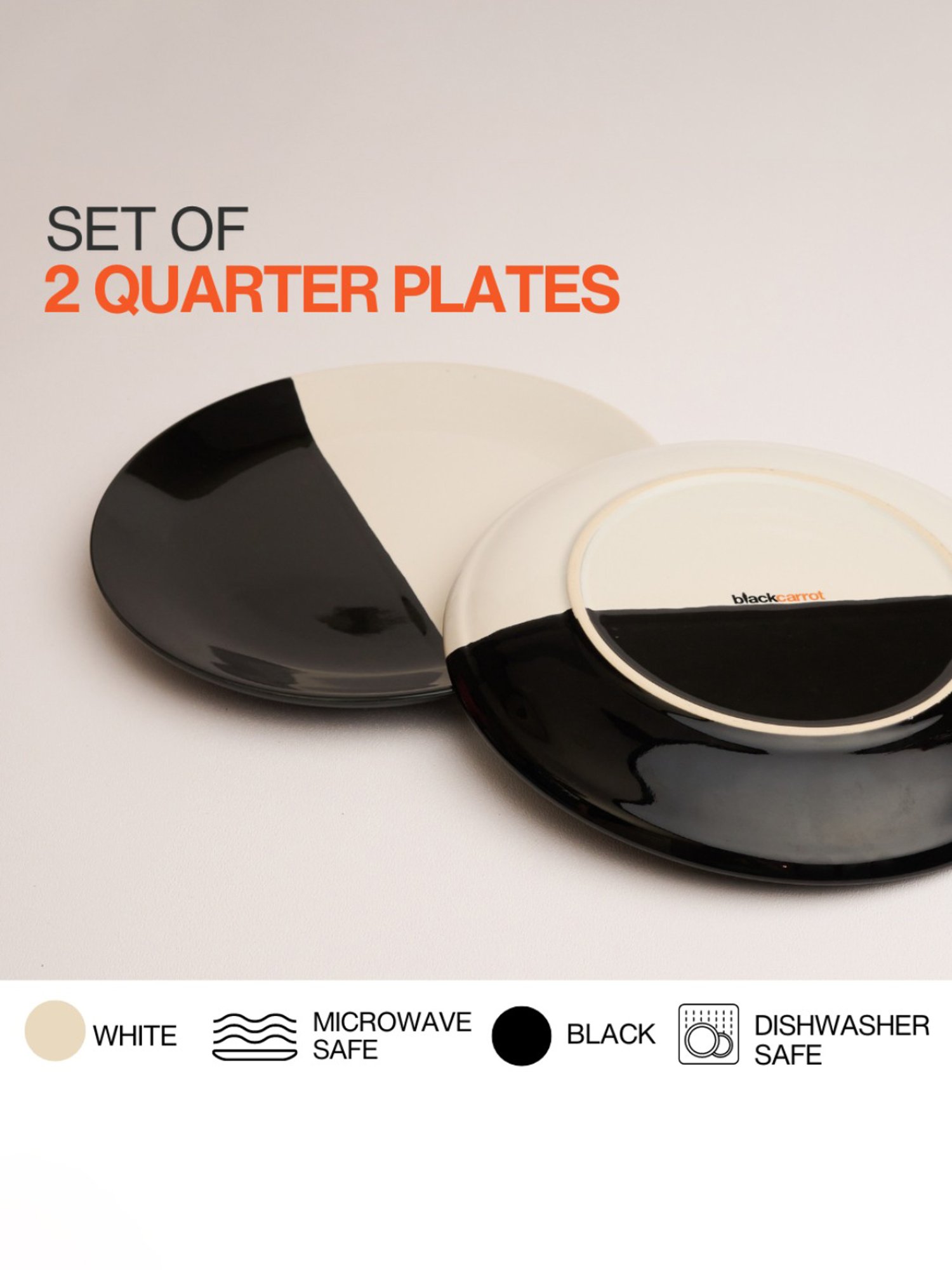 Nestasia Premium Quality Mandala Yellow Spiral Printed Square Shaped Ceramic Plate With Handle