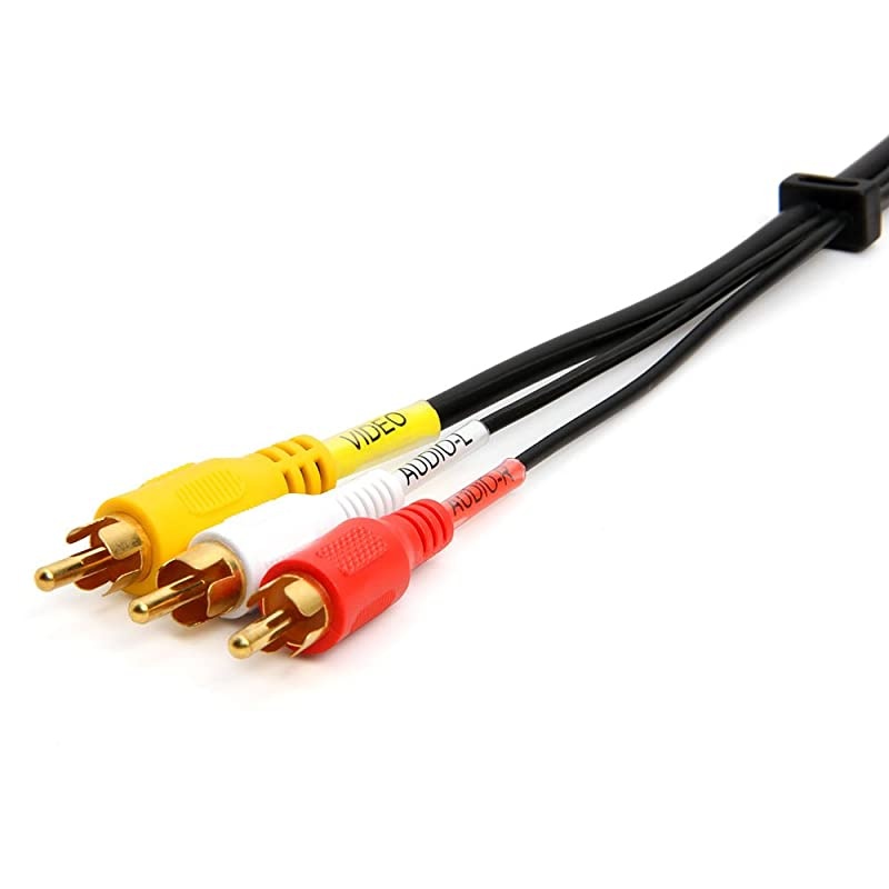 Video CableComposite Cord 30 ft RCA to RCA MMx3AV Cable for TVDVDVCD etd
