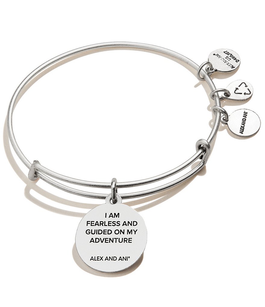Alex and Ani Compass Charm Bangle Bracelet