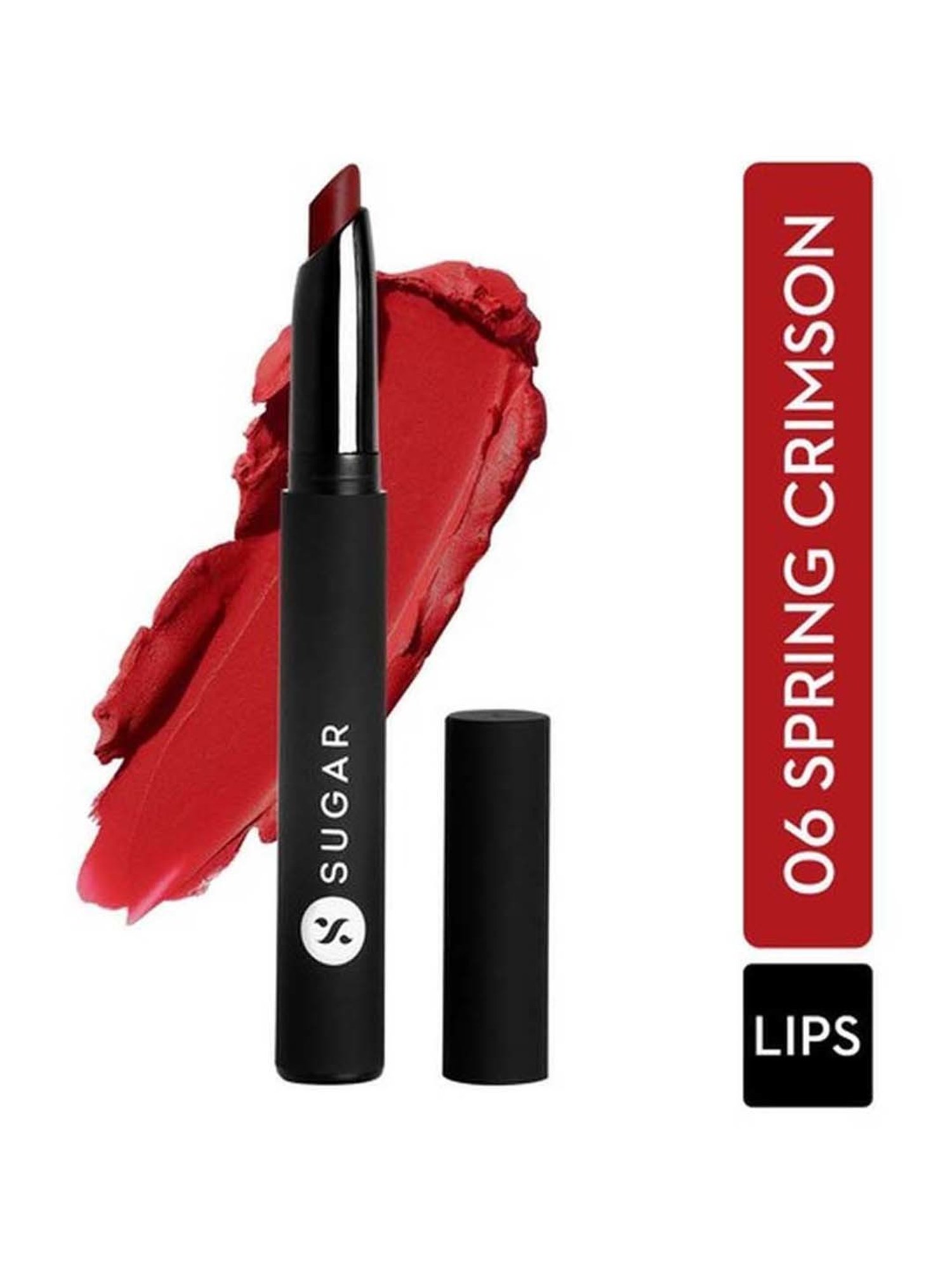 Sugar Cosmetics Matte Attack Transferproof Lipstick 06 Spring Crimson - 2 gm