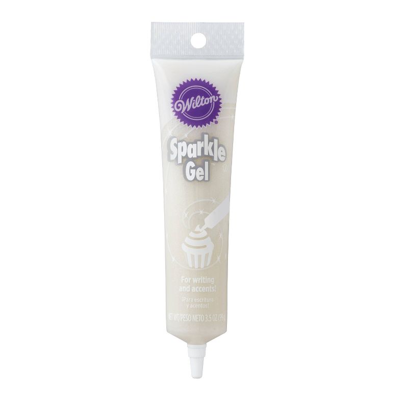 Wilton White Sparkle Gel Icing - 3.5oz
