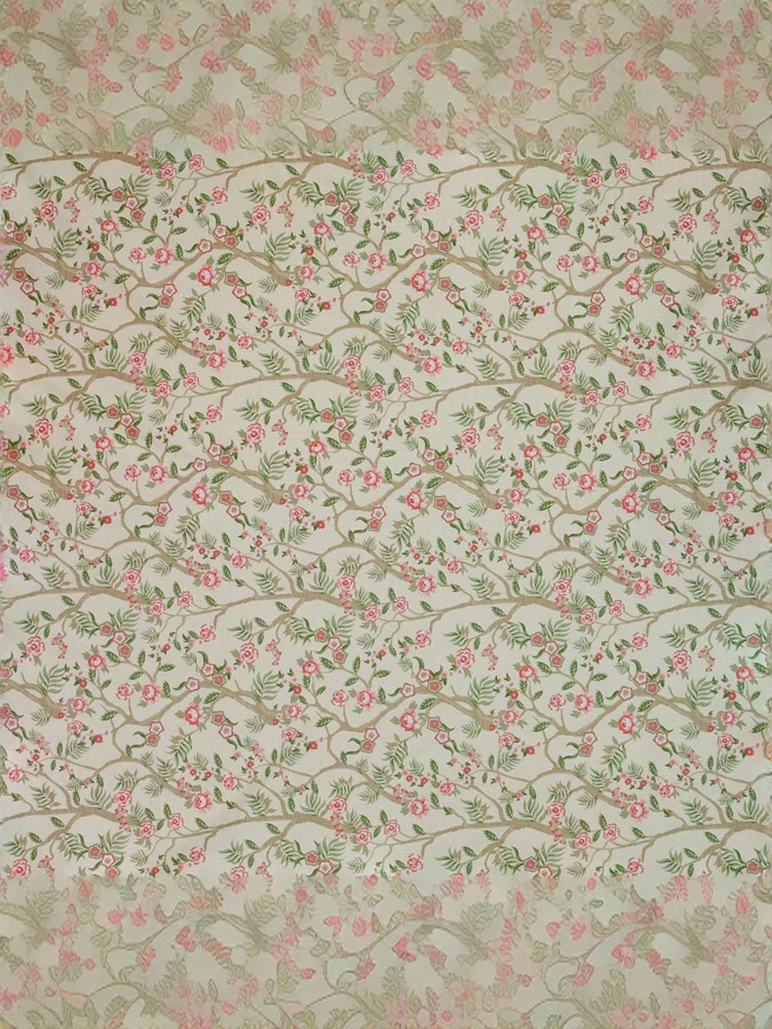 @Home Arias Multicolor 300 TC Cotton King Bedsheet with 2 Pillow Covers