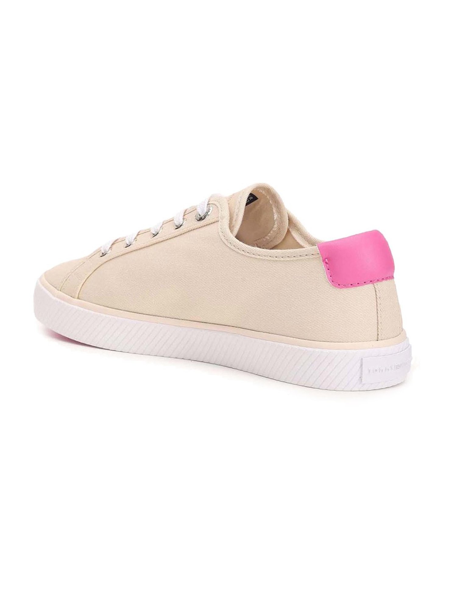 Tommy Hilfiger Women's Beige Casual Sneakers