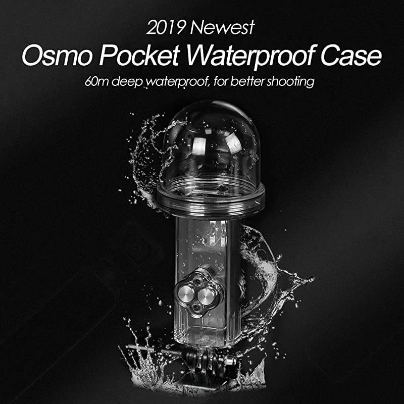 Waterproof Housing Case for DJI Osmo Pocket Accessories 60M Underwater Diving Protective Housing Shell Accessories Kit