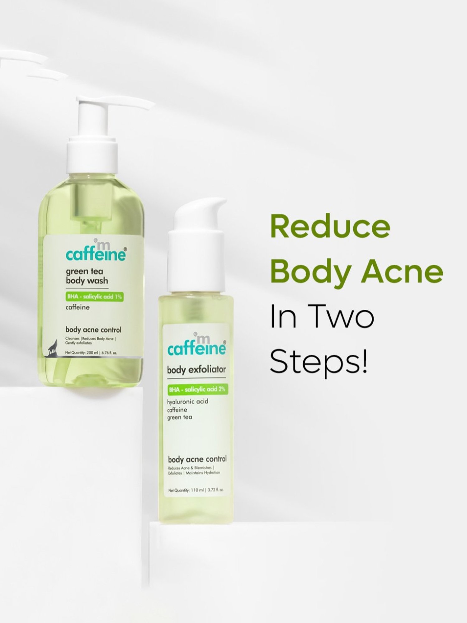 mCaffeine Body Acne Control Fighting Duo Set