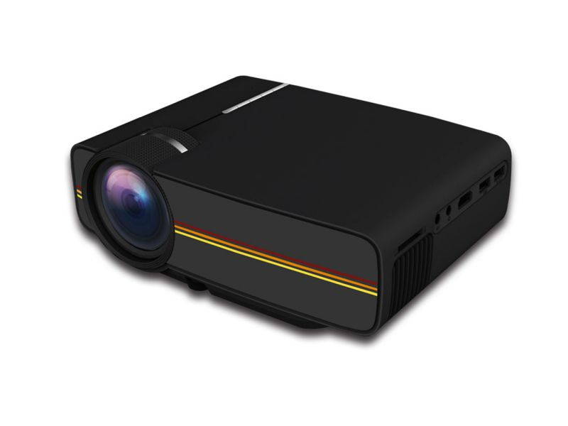 YG400 Mini Portable LED Projector 1000Lumens 800*480dpi LCD HomeTheater Projector Support 1080P Proyector HDM VGA USB Projector