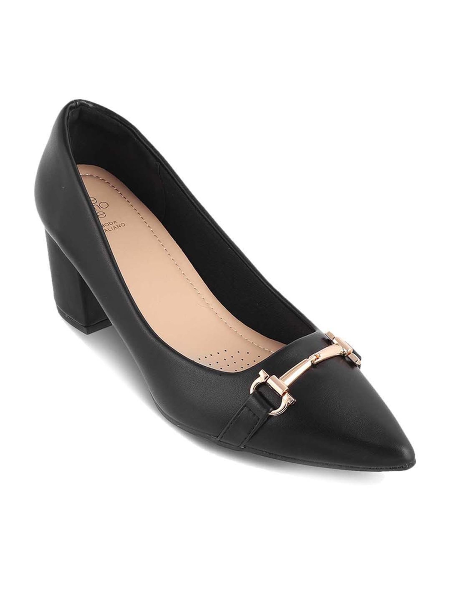 Bata Women's Black Flat Ballets