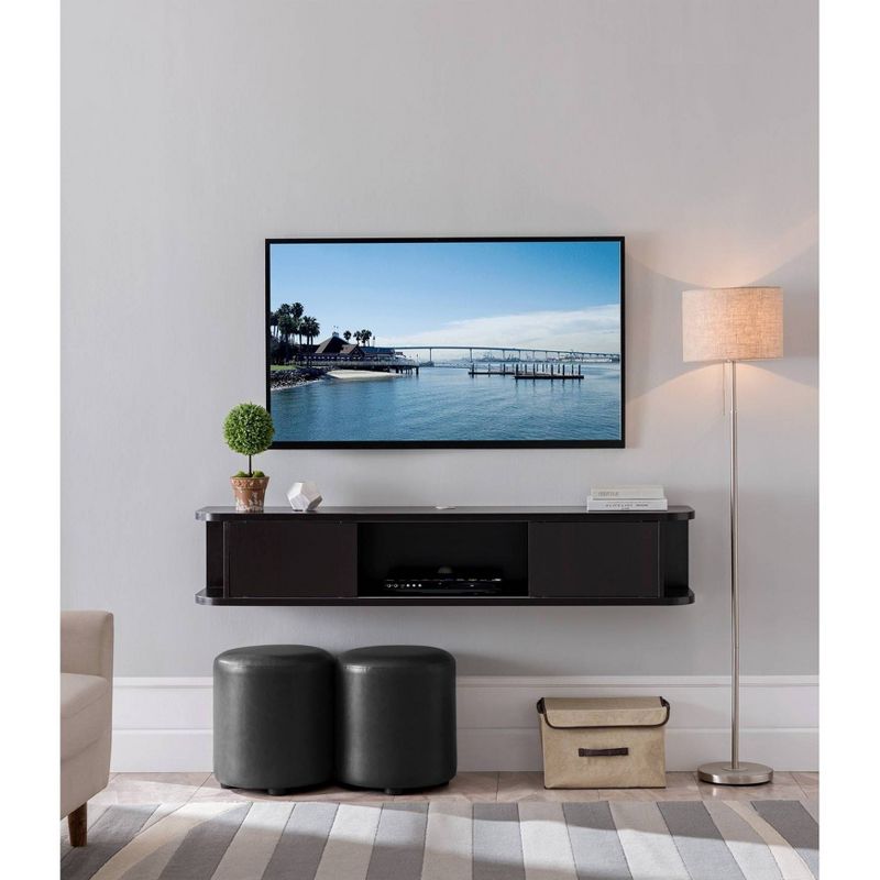 60" Edwige Floating TV Console Cappuccino - miBasics
