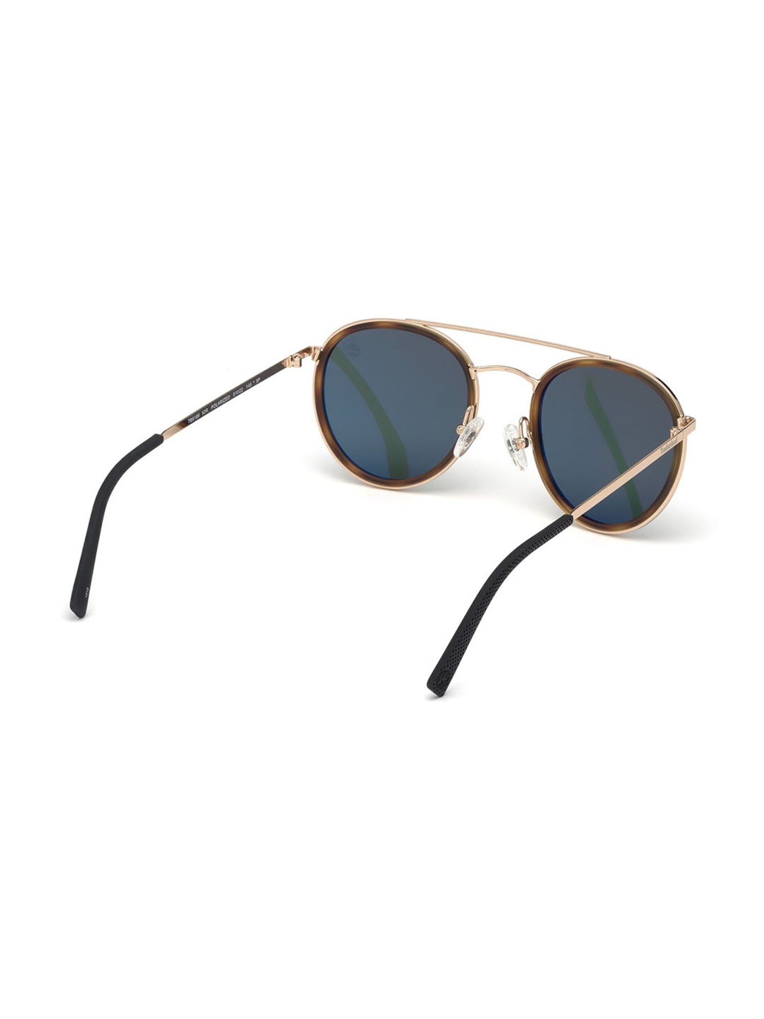 Timberland Green Round Unisex Sunglasses