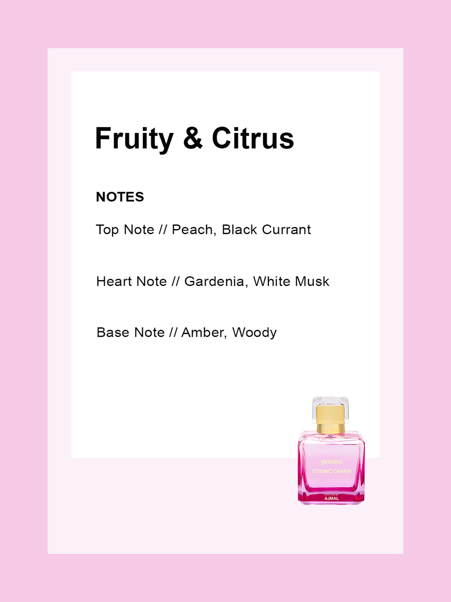 Ajmal Cosmic Charm Eau de Parfum for Women - 100 ml