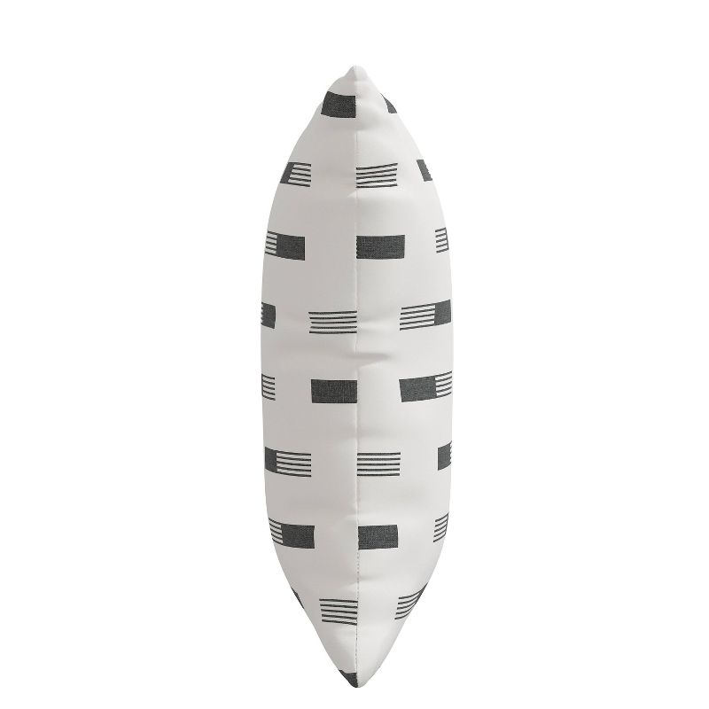 18" x 18" Outdoor Decorative Throw Pillow Nigel Charcoal - Skyline Furniture