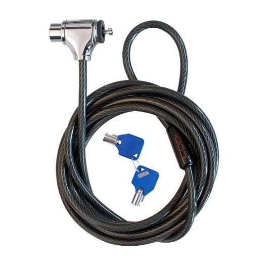 Codi Key Cable Lock - Steel, Galvanized Steel - 6 ft