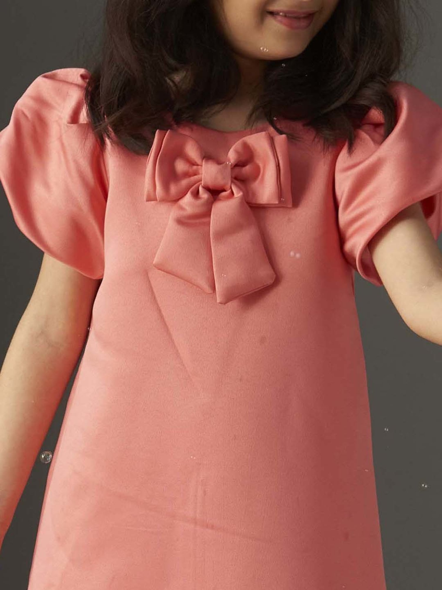 KidsDew Kids Coral Applique Dress