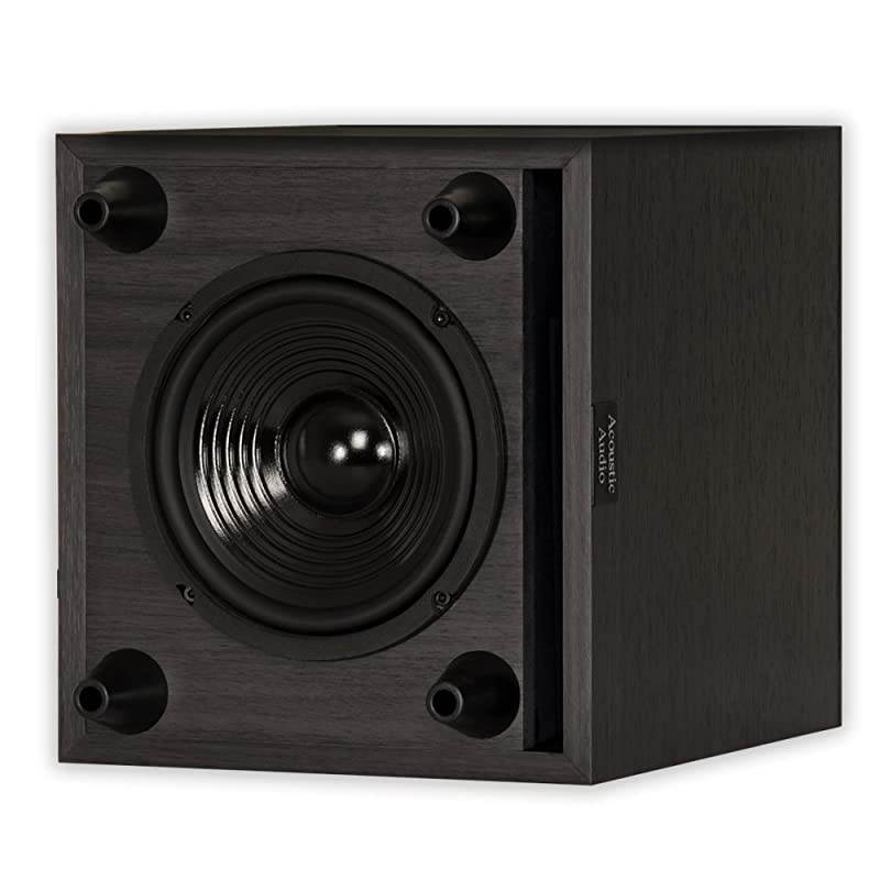 Audio PSW-6 Down Firing Powered Subwoofer (Black)