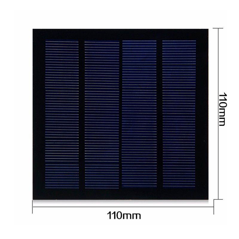 1.5W 12V Portable Solar Panel Solar System Battery Charger Output Power Bank