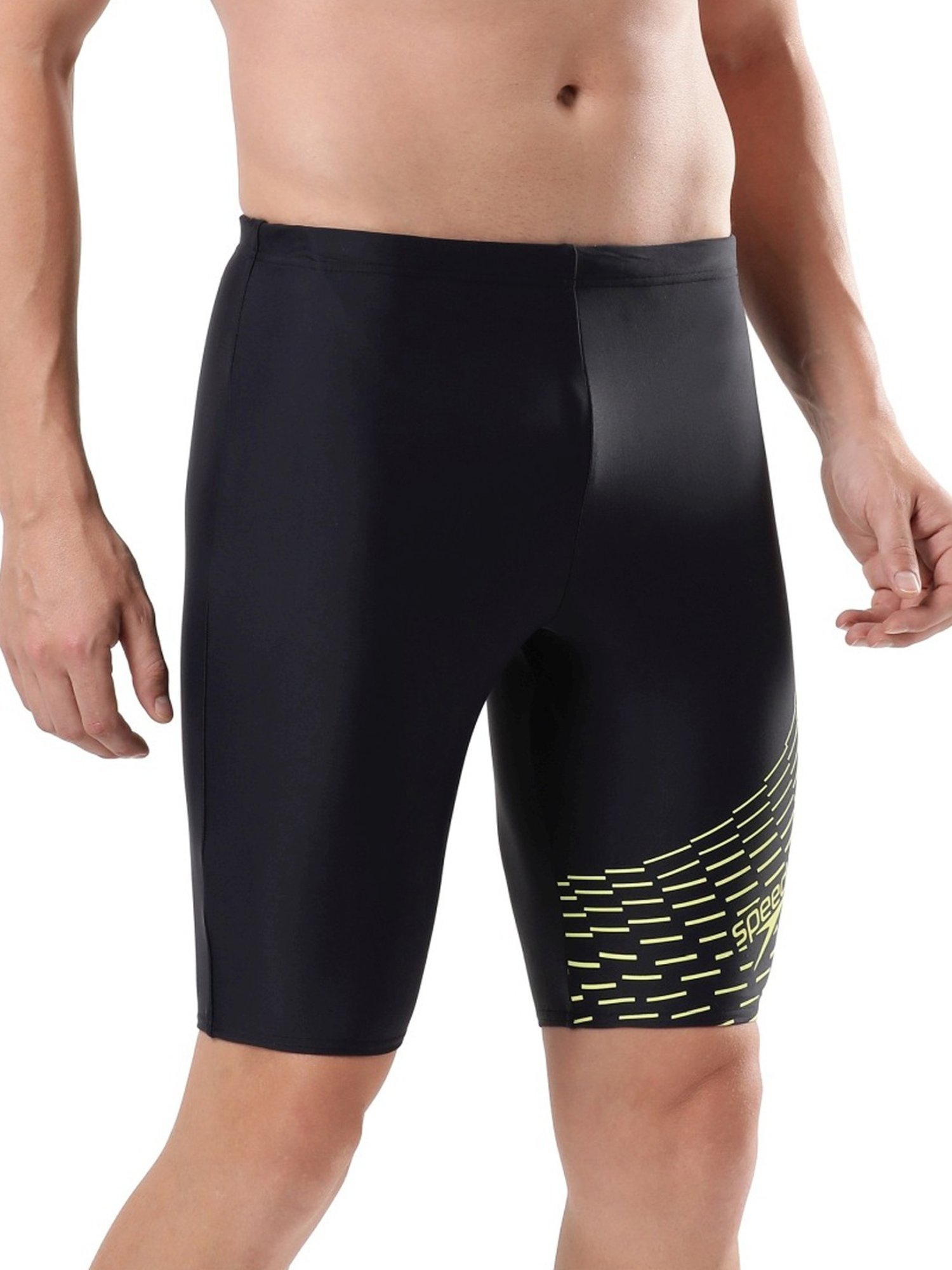 Speedo Dark Blue Regular Fit Printed Swim Shorts