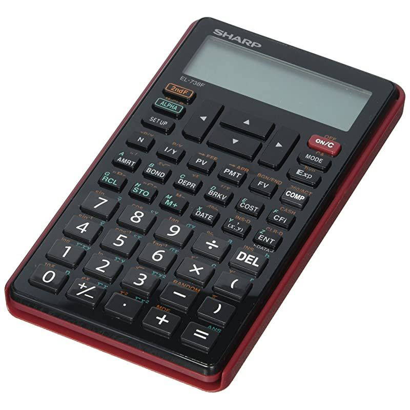 Best Sharp EL-738FB 10 Digit Financial Calculator