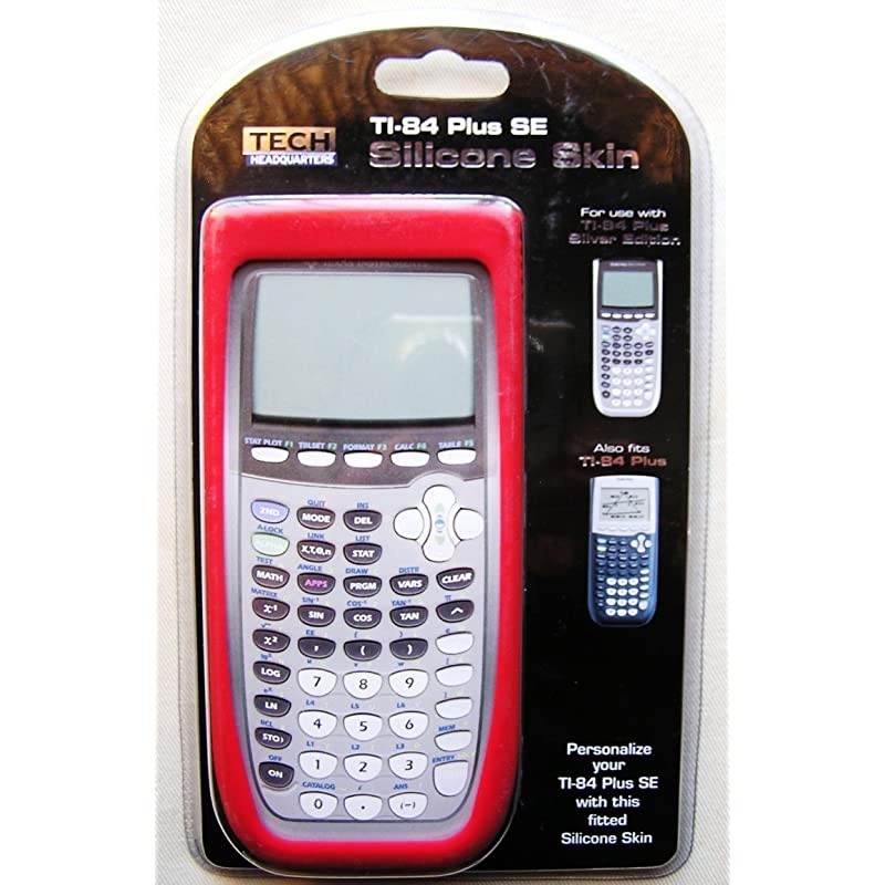 Silicone Calculator Skin Fits TI84 Plus and TI84 Plus SE