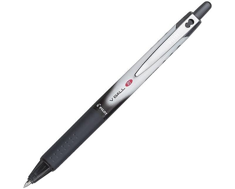 Pilot VBall RT Liquid Ink Retractable Roller Ball Pen Black Ink .7mm 26206