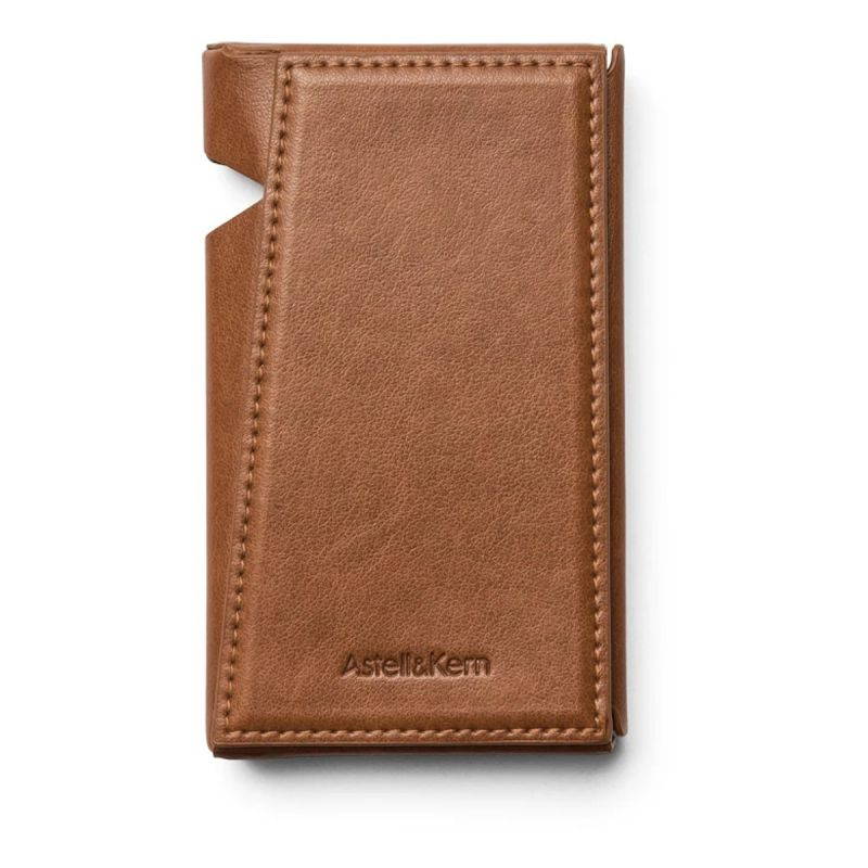 Astell & Kern SR25 Portable Music Player with Protective Case (Moon Silver/Tan)