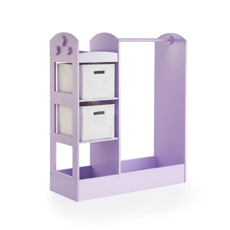 42" Kids' See and Store Dress Up Storage Center Lavender - Guidecraft