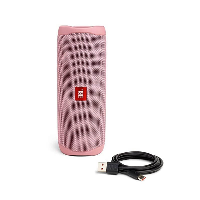 FLIP 5 Waterproof Portable Bluetooth Speaker - Pink (Renewed)