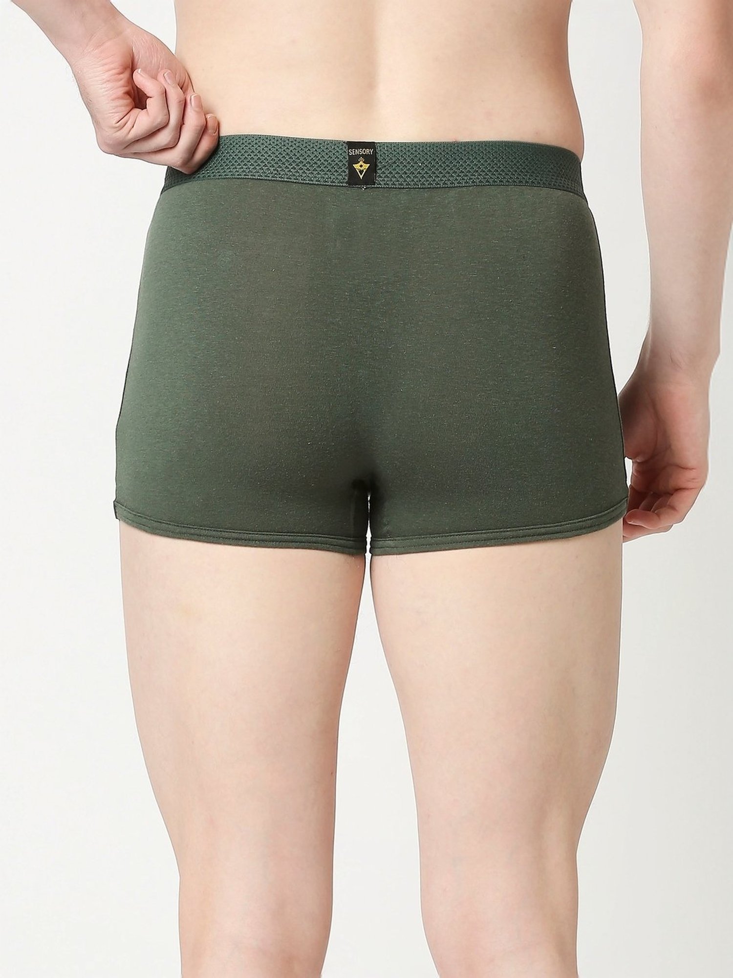 VIP Assorted Cotton Skinny Fit Trunks - Pack Of 2