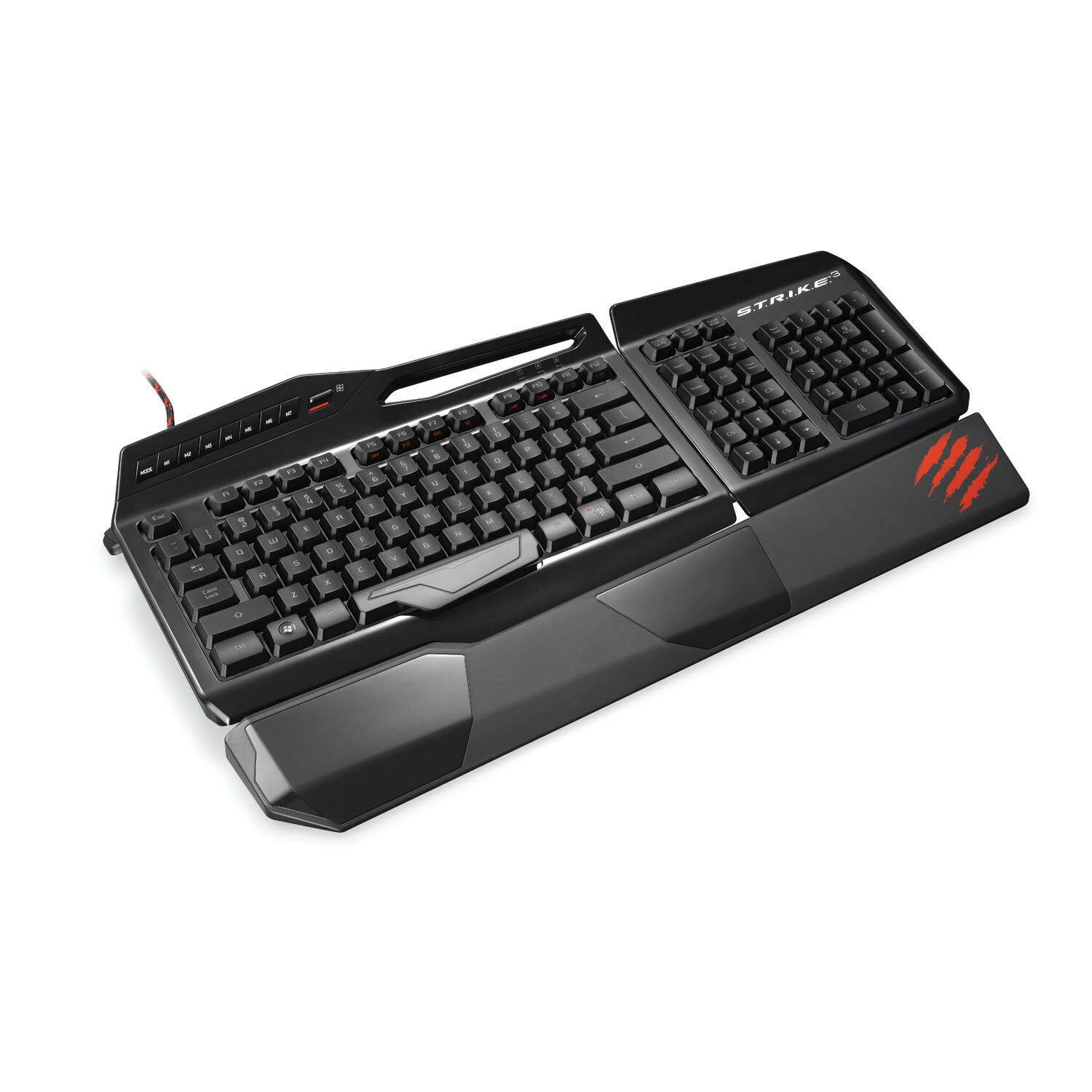 Mad Catz S.T.R.I.K.E. 3 RGB  Wired Gaming Keyboard Back Lighting Programmable