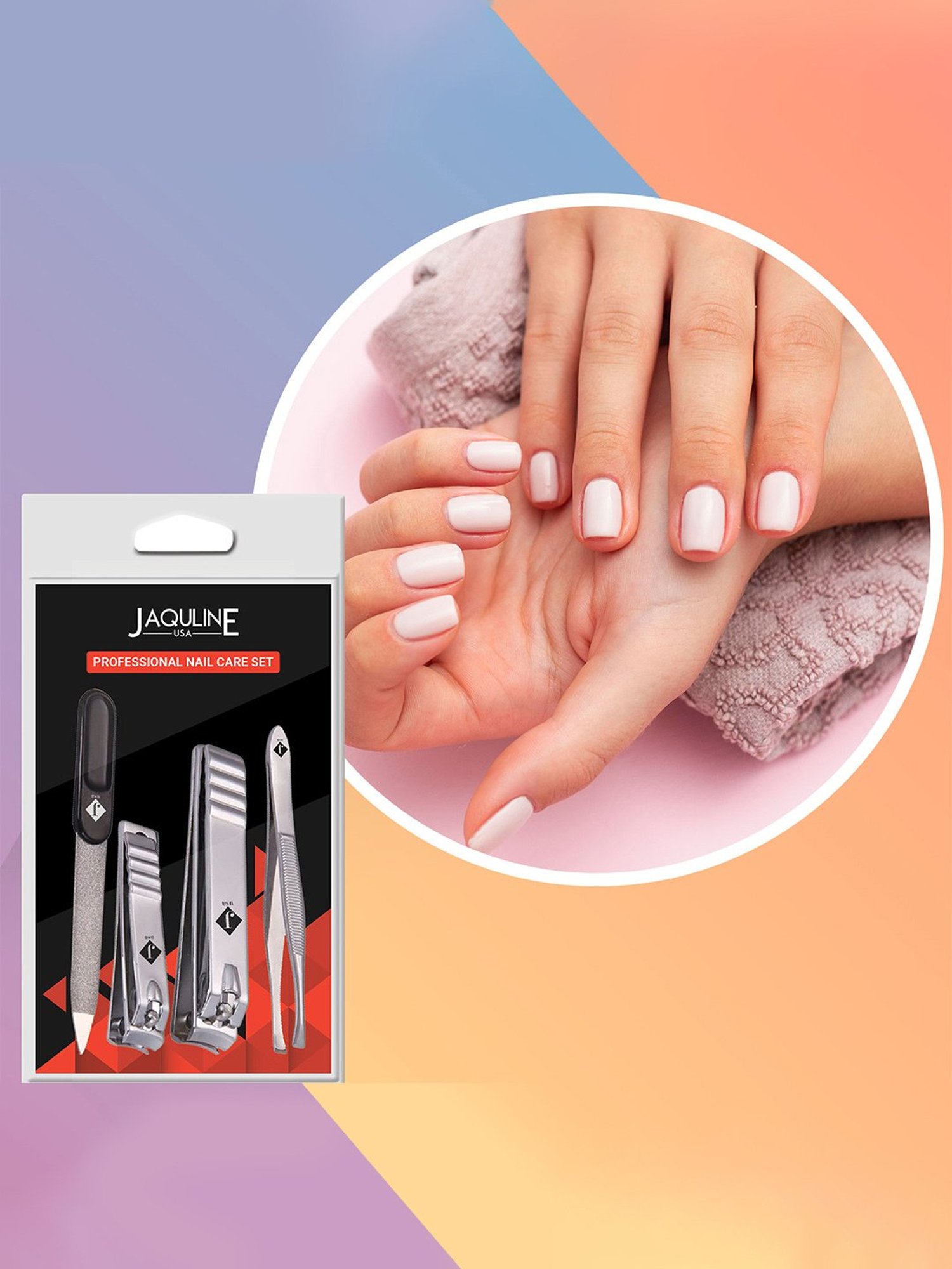 Raaga Professional Pedicure & Manicure 6 Step Single Use Kit Strawberry - 6 Sachets