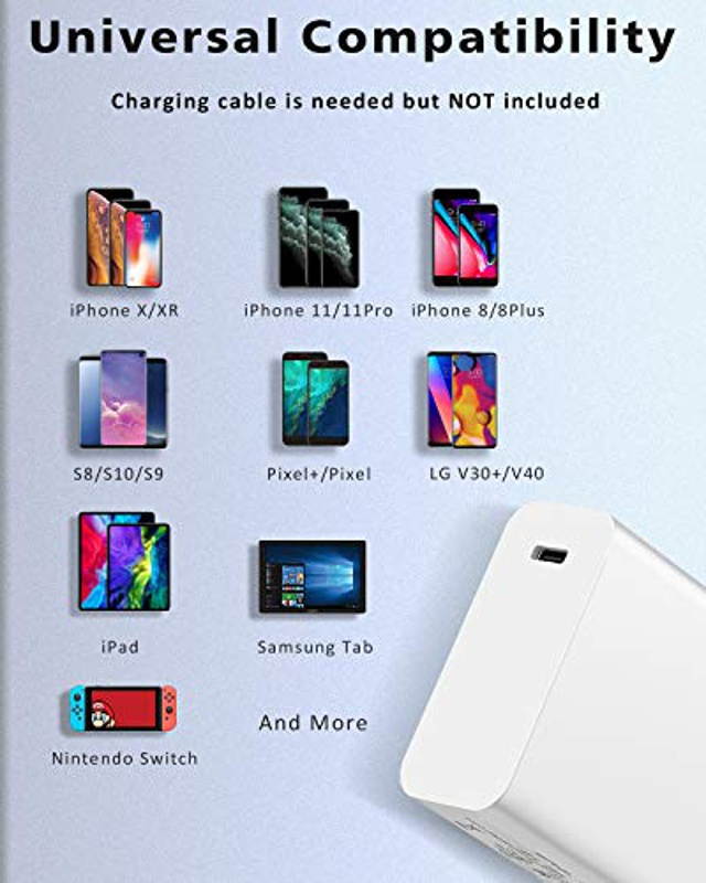 Surface Pro Charger, 15V 3A 45W Microsoft Surface Wall Charger, USB-C Port and Foldable Plug, for Surface Pro 3/4/5/6/7/X, Laptop 1/2/3, Book 1/2, Portable Laptop Charger with 4.9ft Surface Power Cord