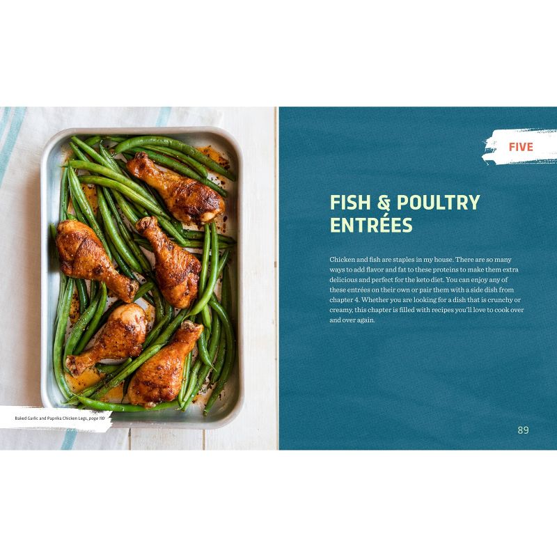 Easy 5-Ingredient Ketogenic Diet Cookbook : Low-Carb, High-Fat Recipes for Busy People on the Keto Diet - by Jen Fisch (Paperback)