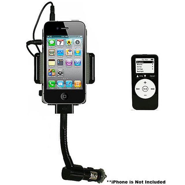 New Car Charger 360&deg; Mount Smartphone FM Transmitter Mount Holder Universal