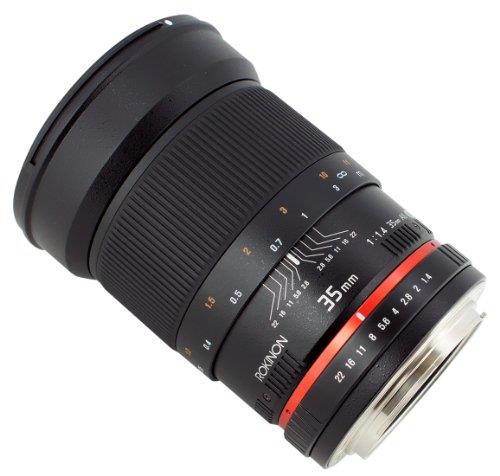 Rokinon 35mm f/1.4 Aspherical Wide Angle Lens (for Sony Alpha E-Mount Cameras)
