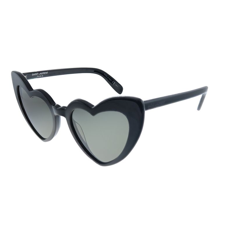Saint Laurent SL 181LouLou 001 Womens Fashion Sunglasses Black 54mm