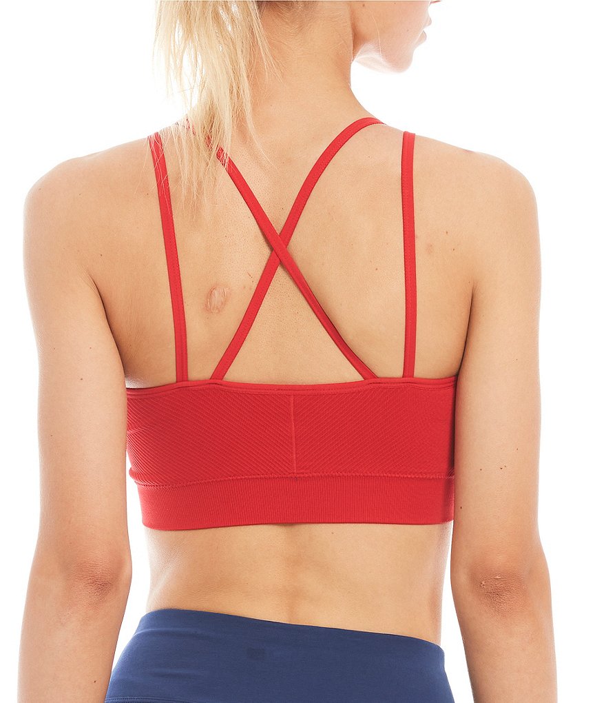 Calvin Klein Performance Knitted Reversible Medium Impact Bra Top