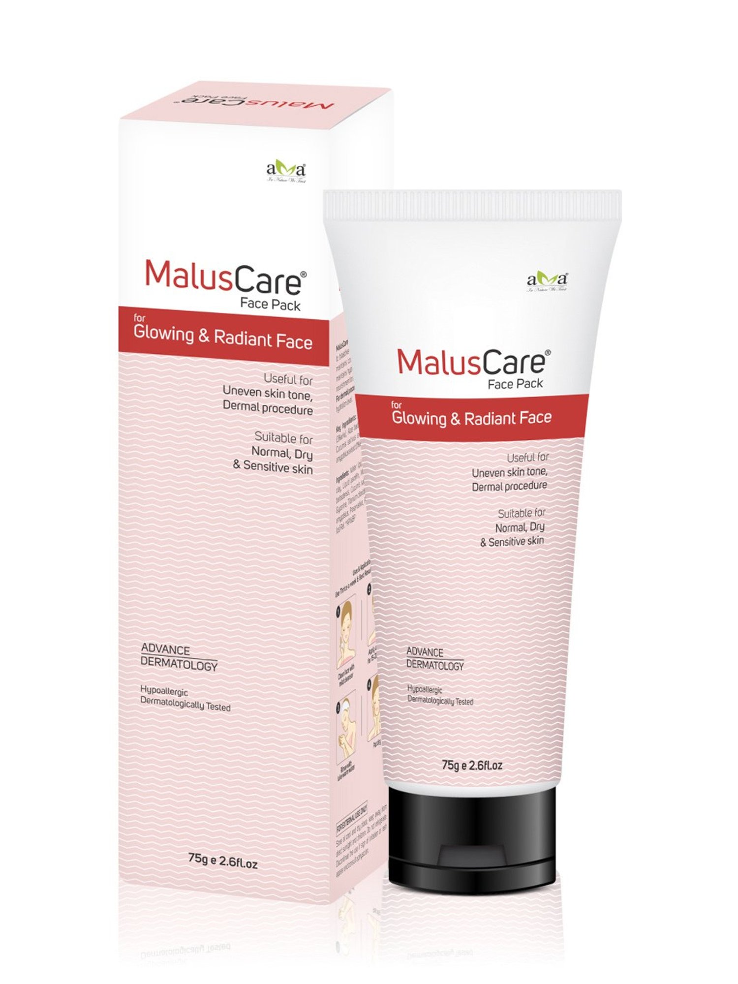 Vegetal Maluscare Face Pack - 75 gm