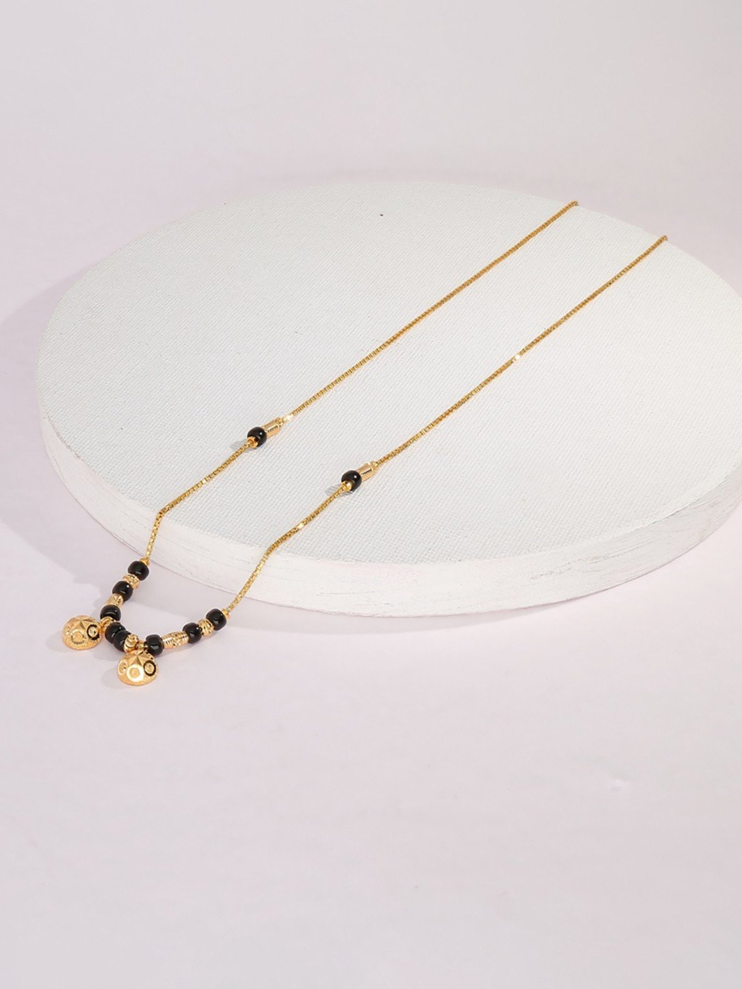 P.N.Gadgil Jewellers Noir Grace 22k Gold Mangalsutra