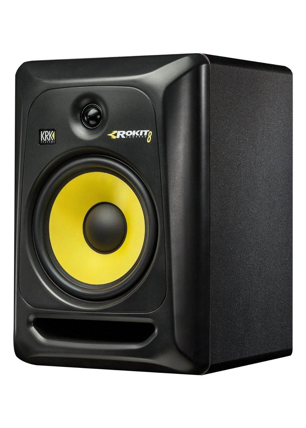 KRK RP8G3-NA Rokit 8 Generation 3 Powered Studio Monitor (Pair) / FREE Talent cables XLR to XLR 18ft ea