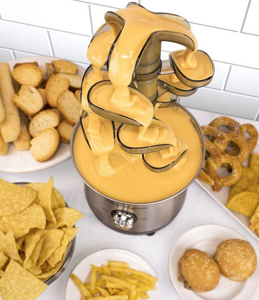 Nostalgia Electrics Stainless Steel Cascading Fondue Fountain