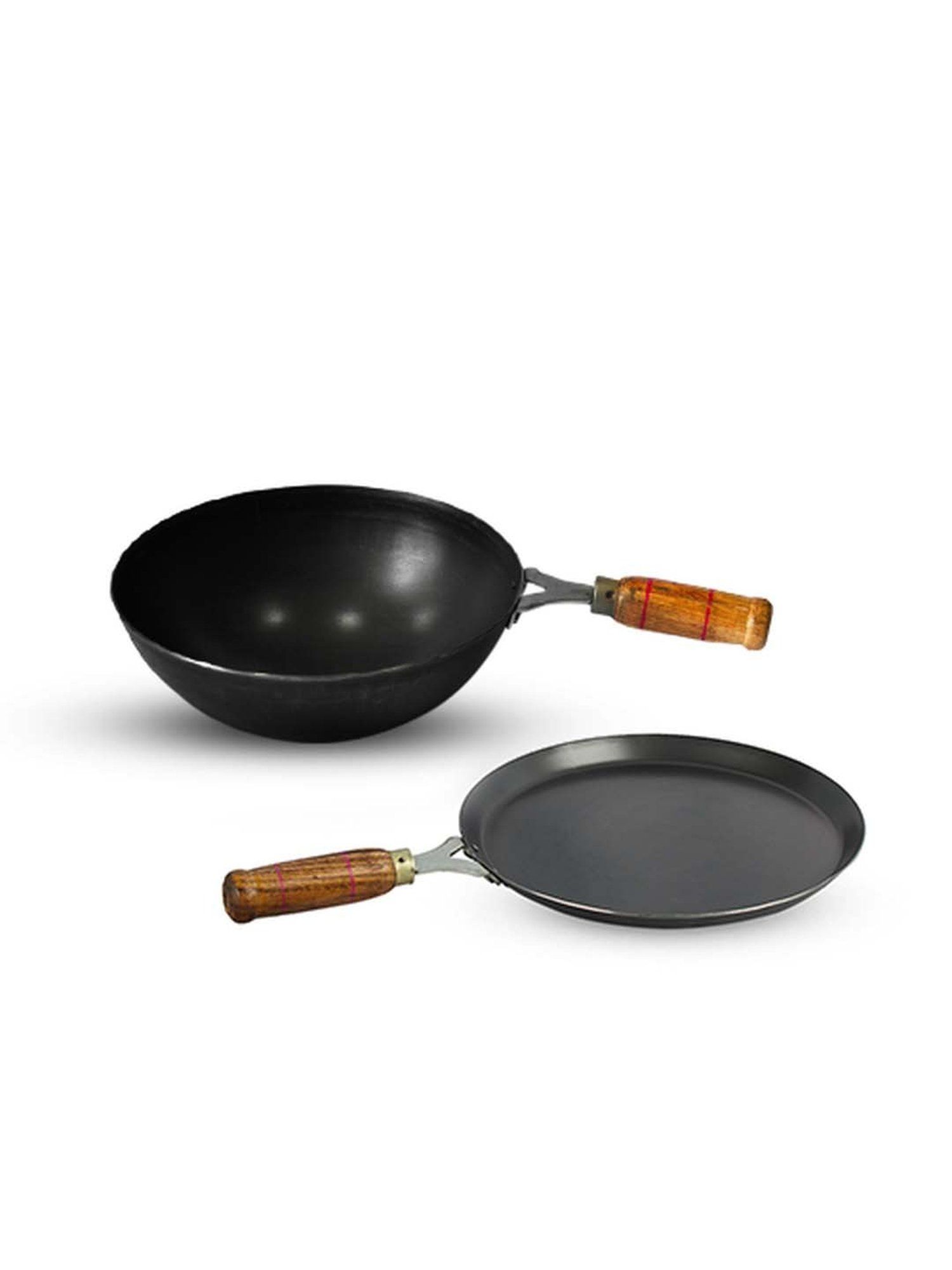 The Indus Valley Pre Seasoned Black Iron Cookware Set