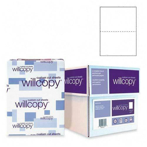 Custom Cut Sheets, Microperf at 5-1/2", 5 RM/CT, White, Sold as 1 Carton