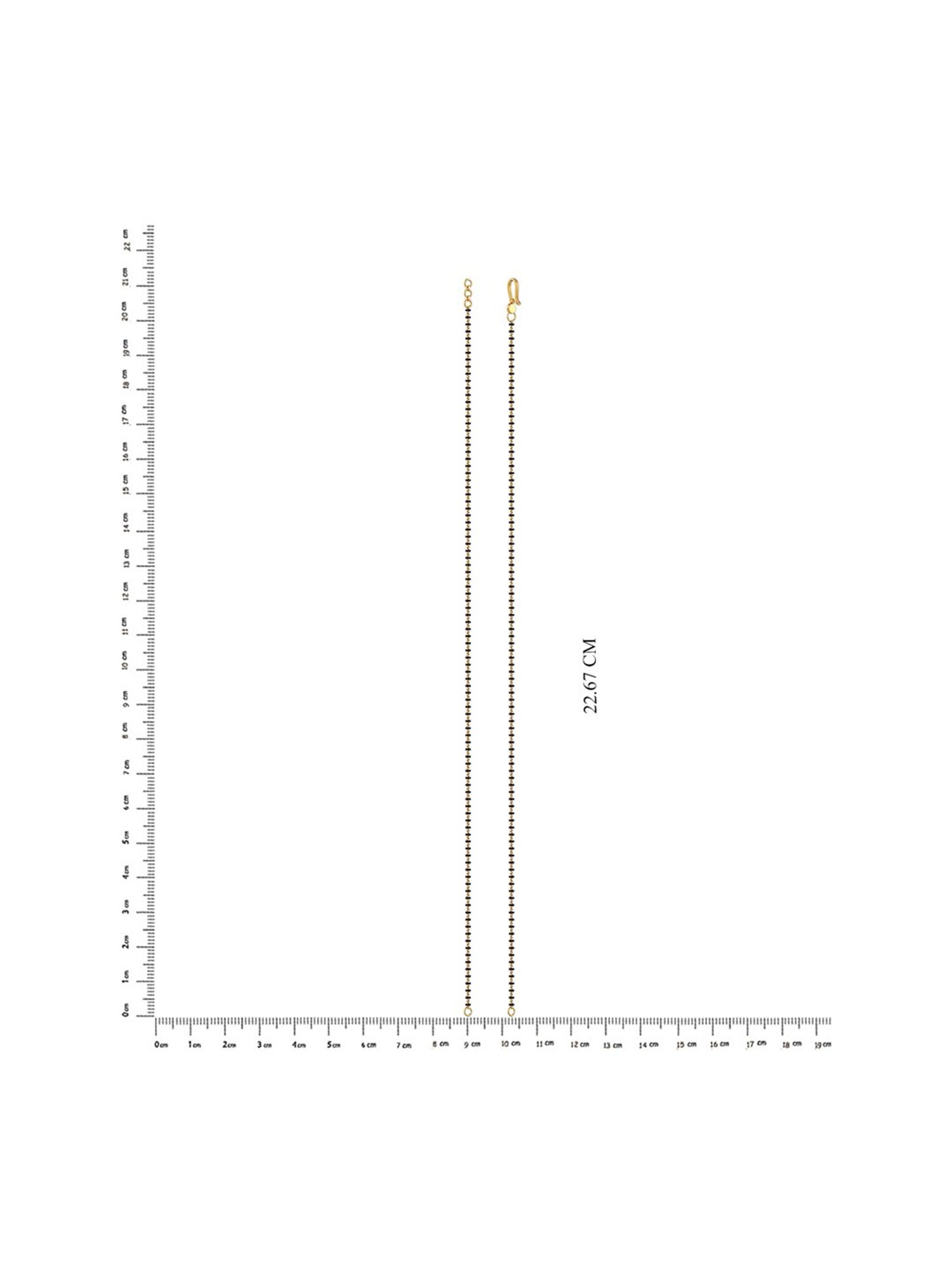 Joyalukkas 18k Gold & Diamond Mangalsutra