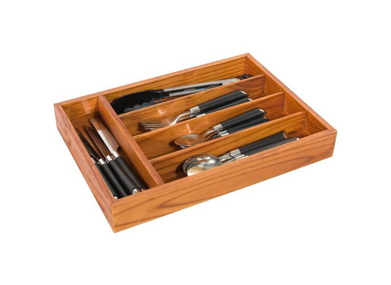 iDESIGN Crisp Knife Organizer Clear