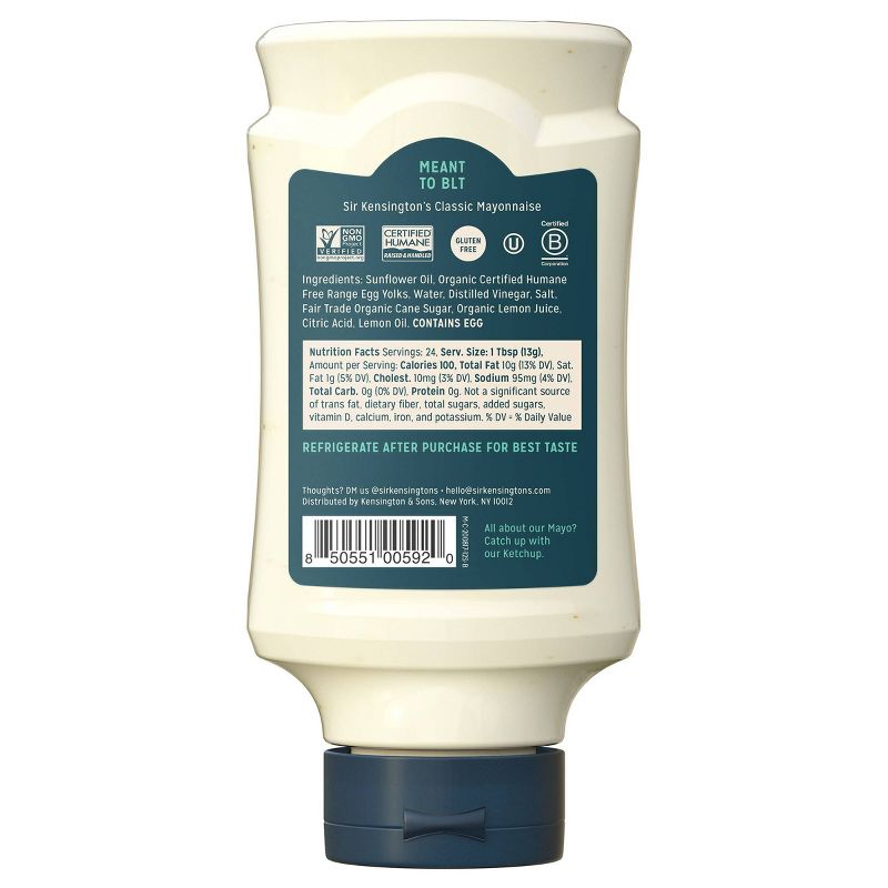 Sir Kensington's Classic Mayonnaise Dressing - 12oz