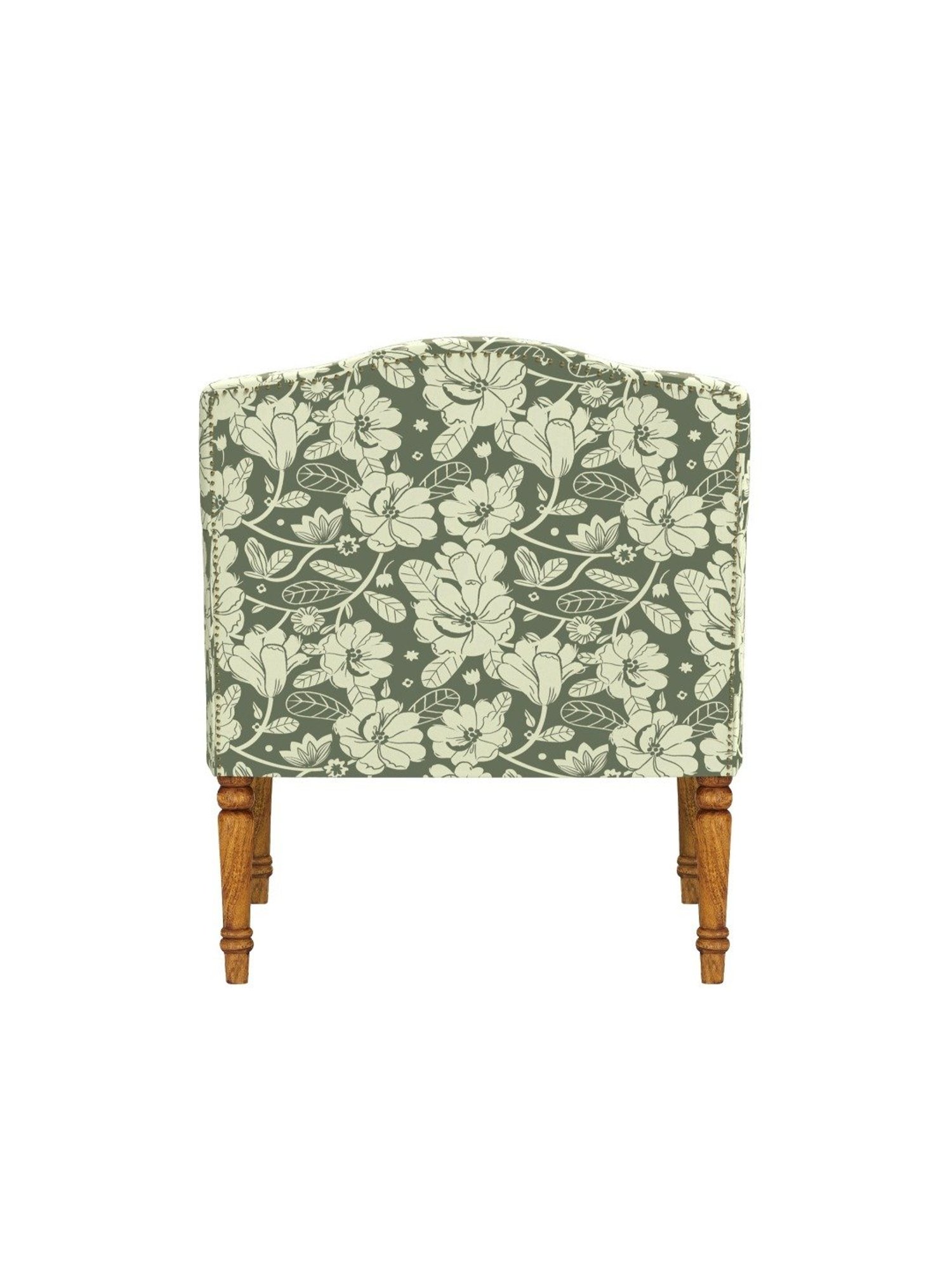 Durian Melania Cigar Brown Fabric Rocker Chairs